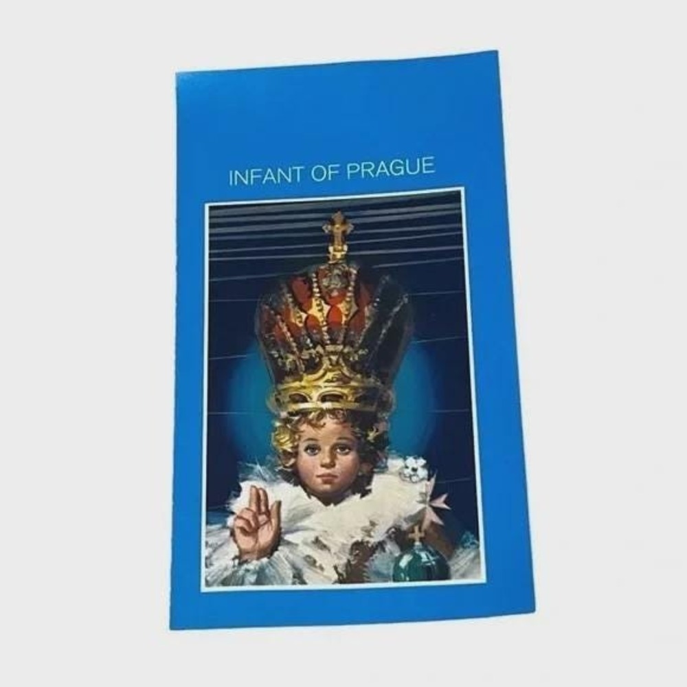 Infant of Prague Vintage Novena and Mass Pledge Donation Form 60s 70s